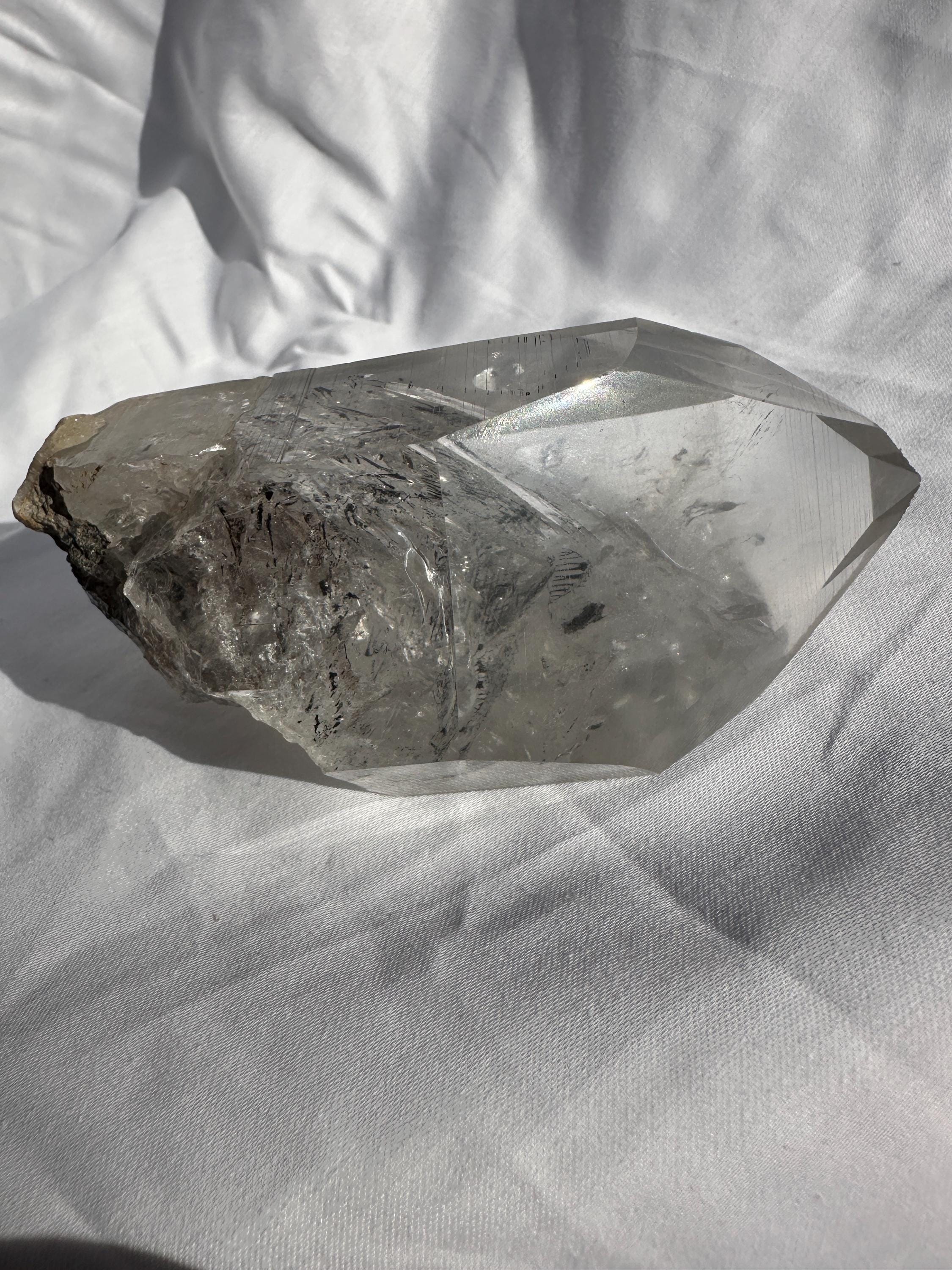 アーカンソー州産の見事な透明水晶 - Etsy 日本