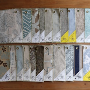 Set of Large Upholstery Swatches