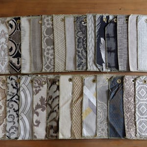 Set of Large Upholstery Swatches