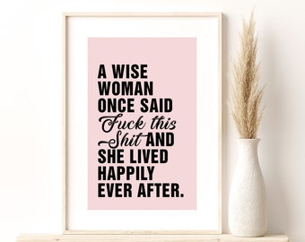 Women Empowerment Inspirational Print Spiritual Print, Positive Quote Print, Wall Art, Home Decor, Typography Print, Quote Print, Love Print