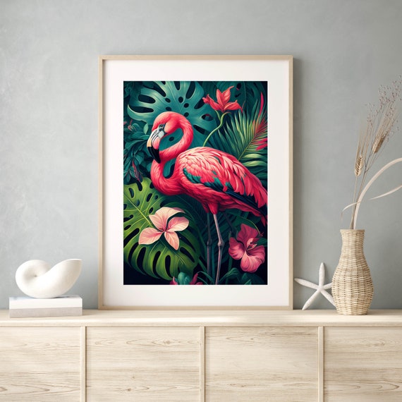 Tropical Flamingo Painting Party with The Paint Sesh