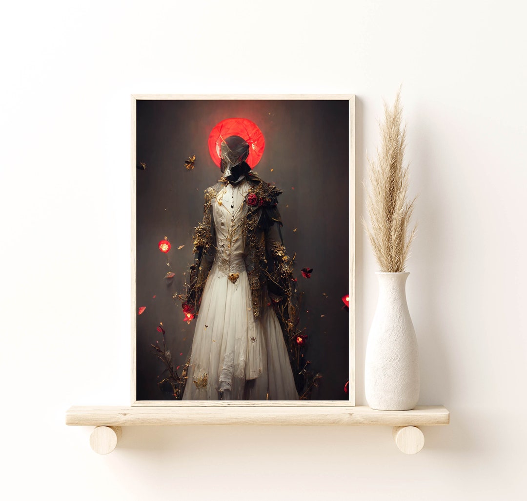 Victorian Era Gothic Gentlemen No1 Midjourney AI Art Print Etsy