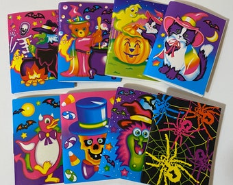 Vintage Lisa Frank Mini Notebooks Halloween Party Favors - 2&quot; x 1 1/2”