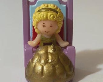 Bluebird Vintage Polly Pocket 1990 Polly Plays Princess Ring *No Band