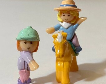 Bluebird Vintage Polly Pocket 1994 Happy Horses