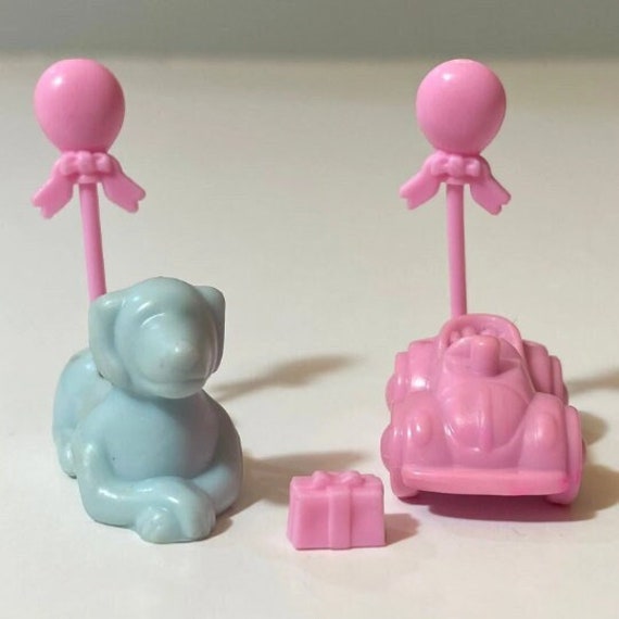 Vintage Polly Pocket Board Game Pieces Etsy