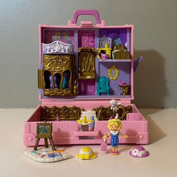 Valise parisienne vintage Pollypocket - Polly Pocket