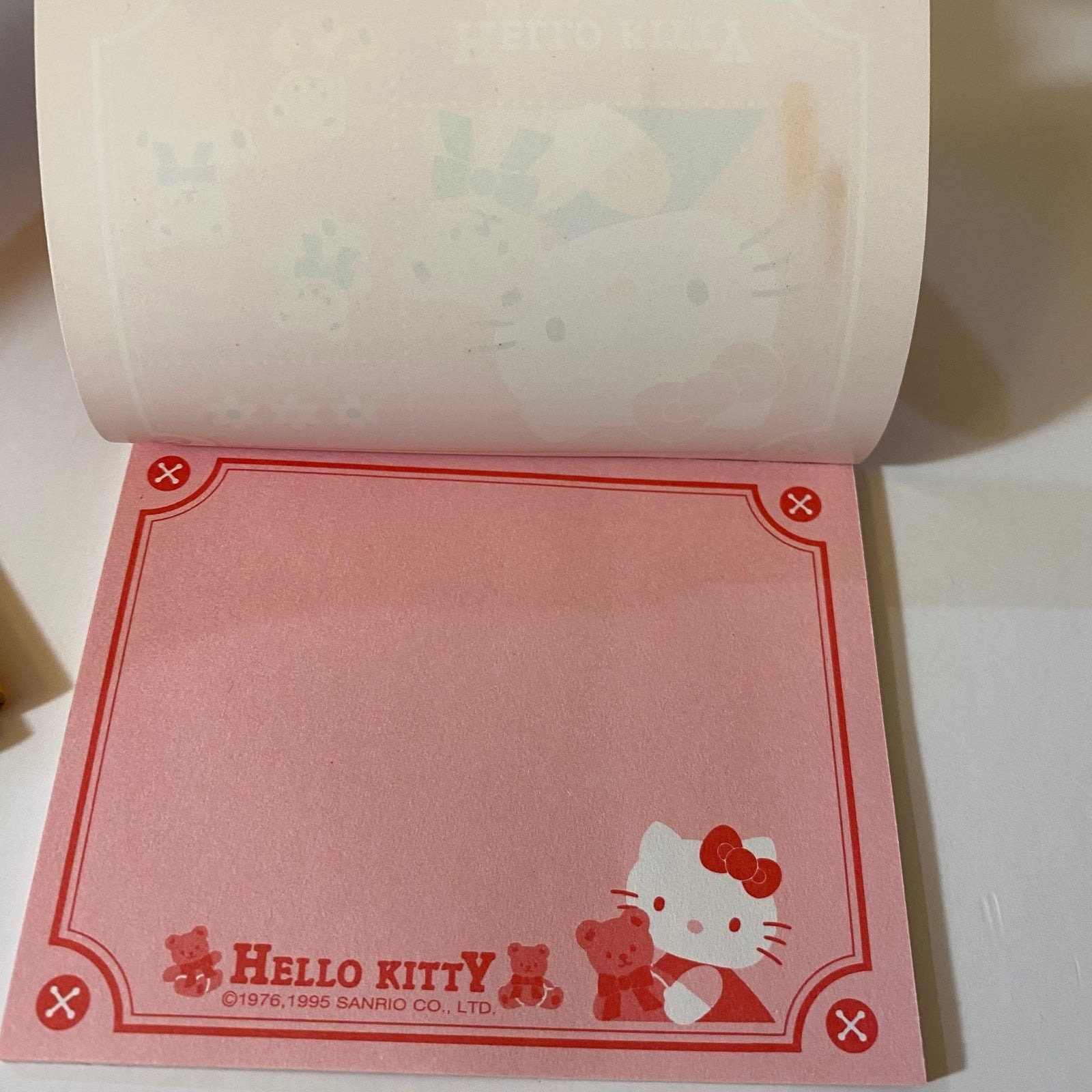 VINTAGE 1976 SANRIO STATIONERY Set SMALL PEOPLE Writing Paper