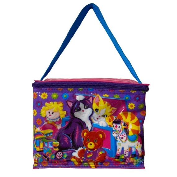 Vintage Lisa Frank Playtime Kittens Lunch Box Bag - image 2