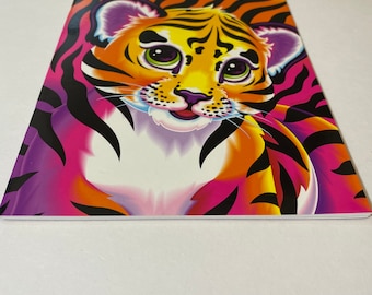 Lisa Frank Tiger Art Cover Coloring and Activity Book with 100 Stickers