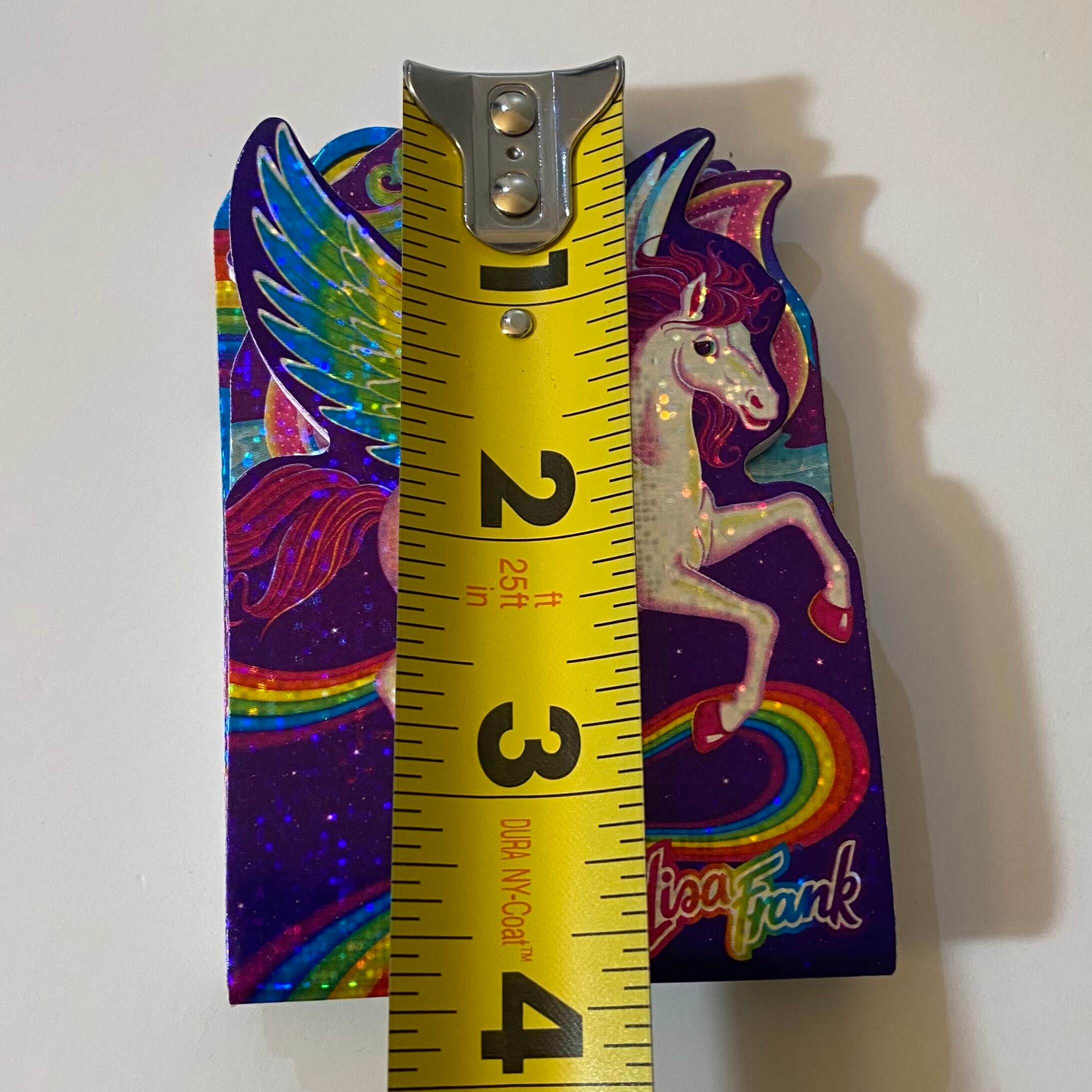 Vintage Lisa Frank Prismatic Small Notepad Skye Milleny M Nixie