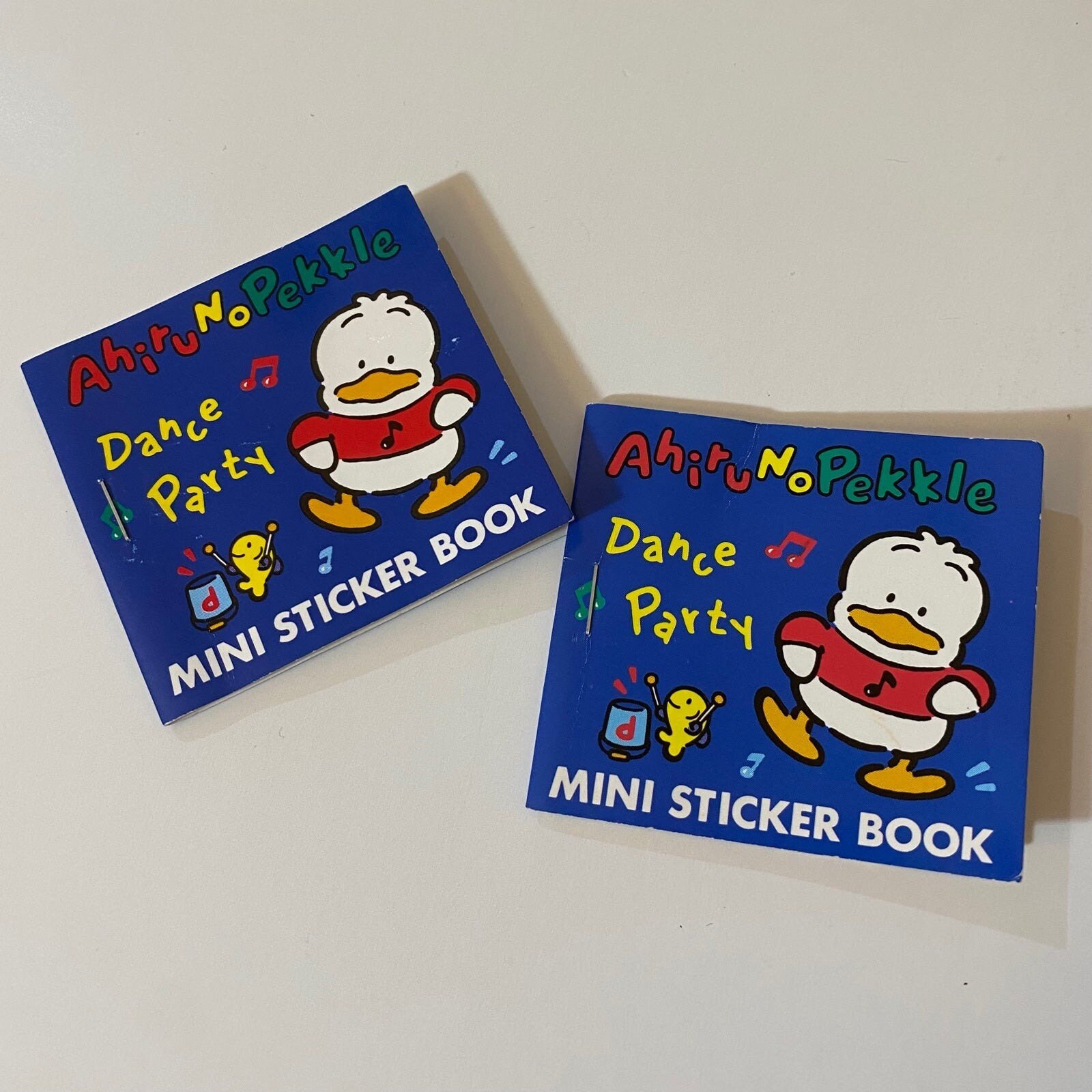 Vintage Sanrio 1990 1995 Ahiru No Pekkle Mini Sticker Books 