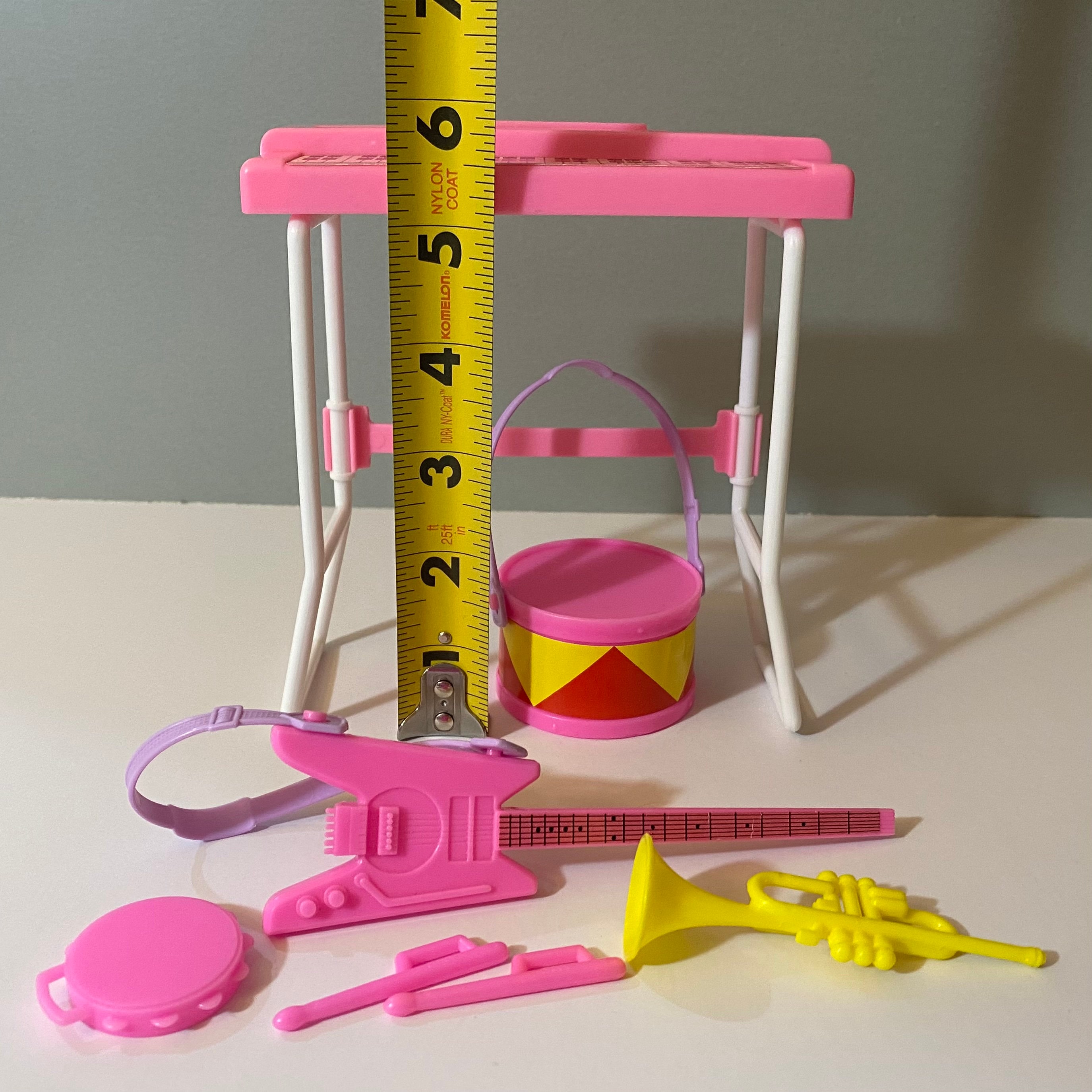 Mattel Vintage Barbie 1992 Musical Instruments Drum Piano Etsy