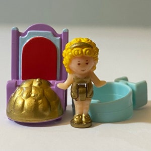 Bluebird Vintage Polly Pocket 1990 Polly Plays Princess Ring