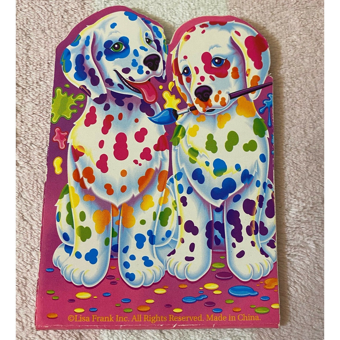 Vintage Lisa Frank Spotty & Dotty Rainbow Dalmatian Puppy Dogs | Etsy