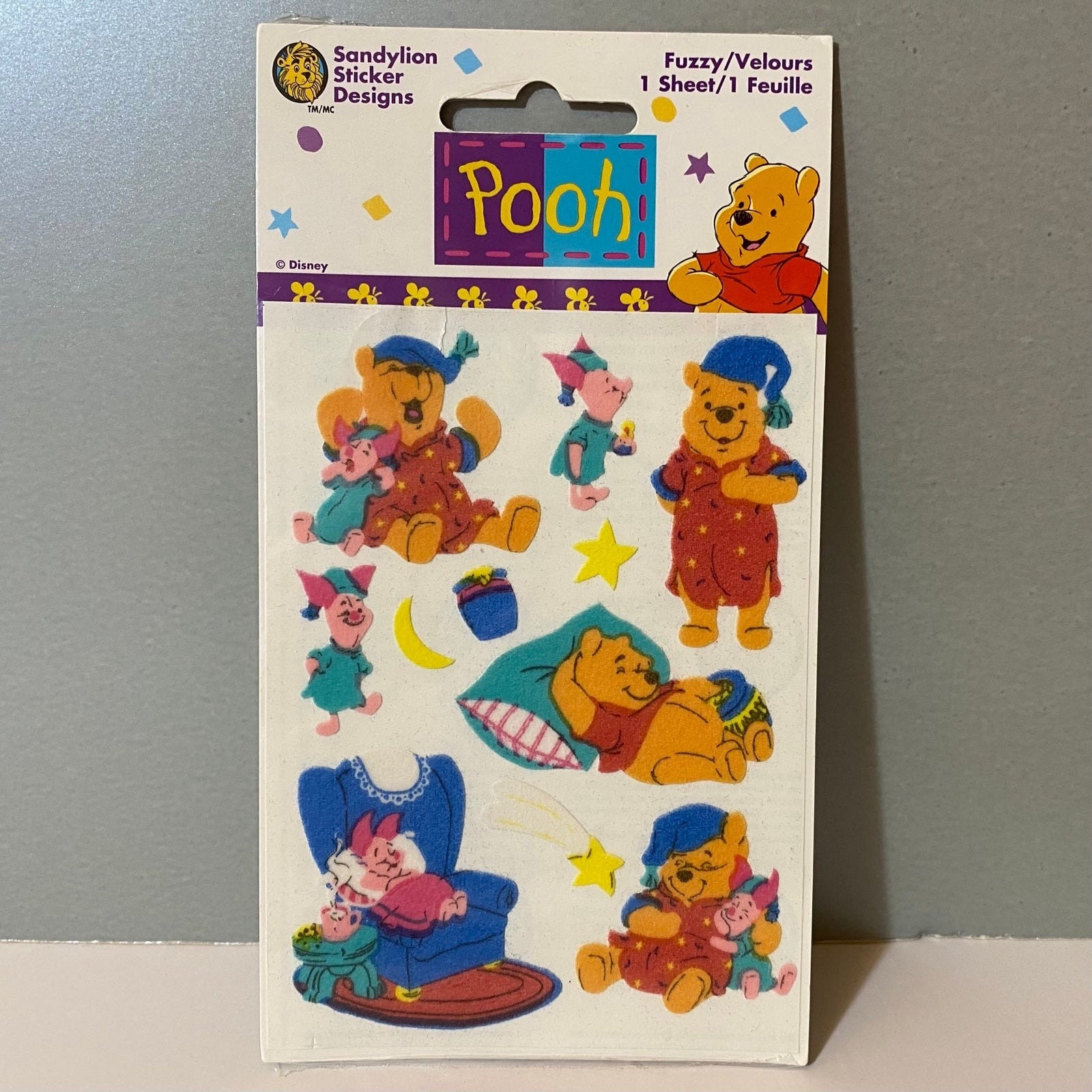 DIY Winnie The Pooh stickers😍/diy handmade stickers/how to make diy  stickers 