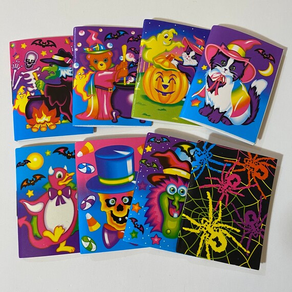 Vintage Lisa Frank Mini Notebooks Halloween Party Favors - 2