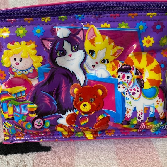 Vintage Lisa Frank Playtime Kittens Lunch Box Bag - image 3