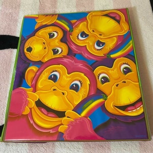 lisa frank monkey shirt