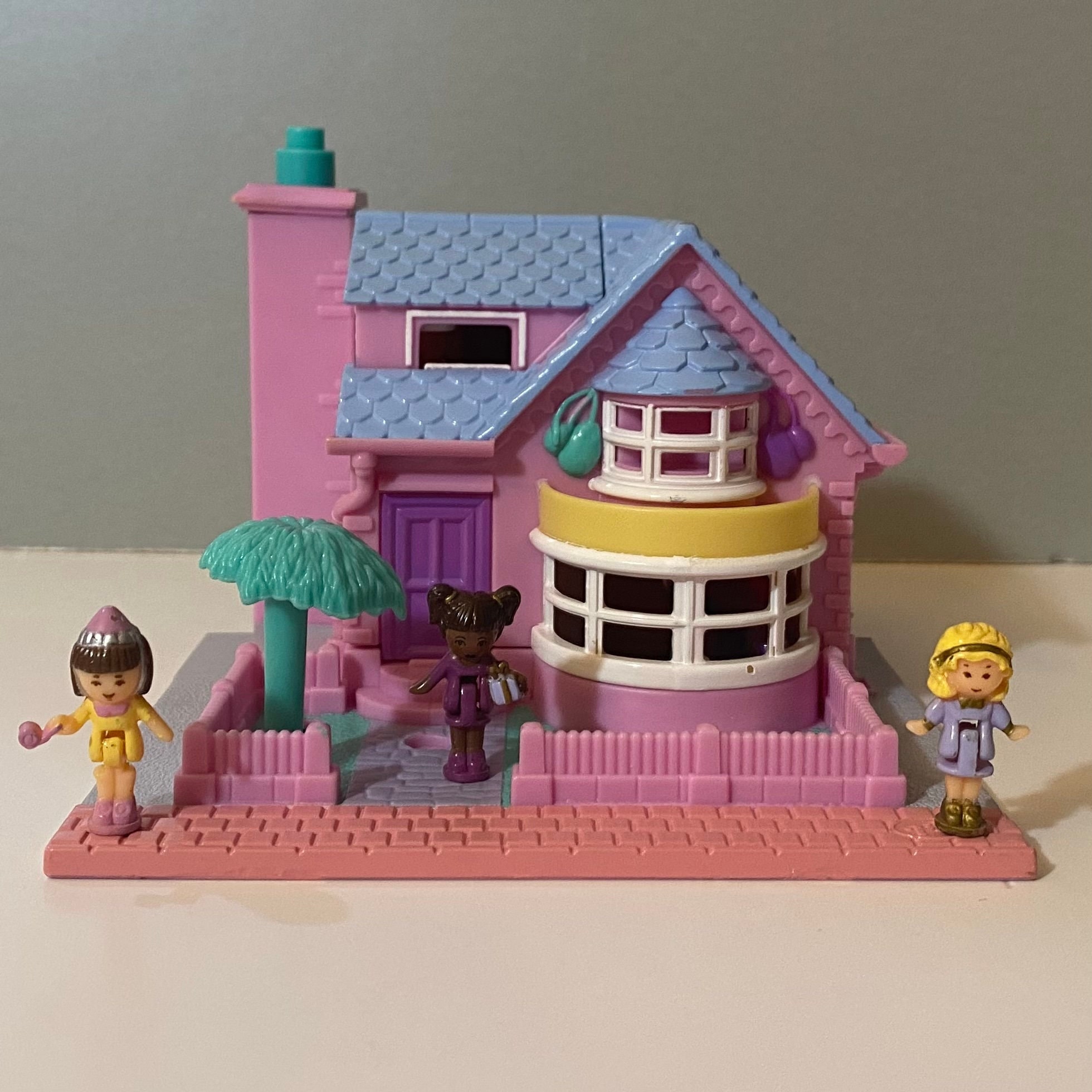 Bluebird Vintage Polly Pocket 1993 Bay Window House Playset Etsy UK