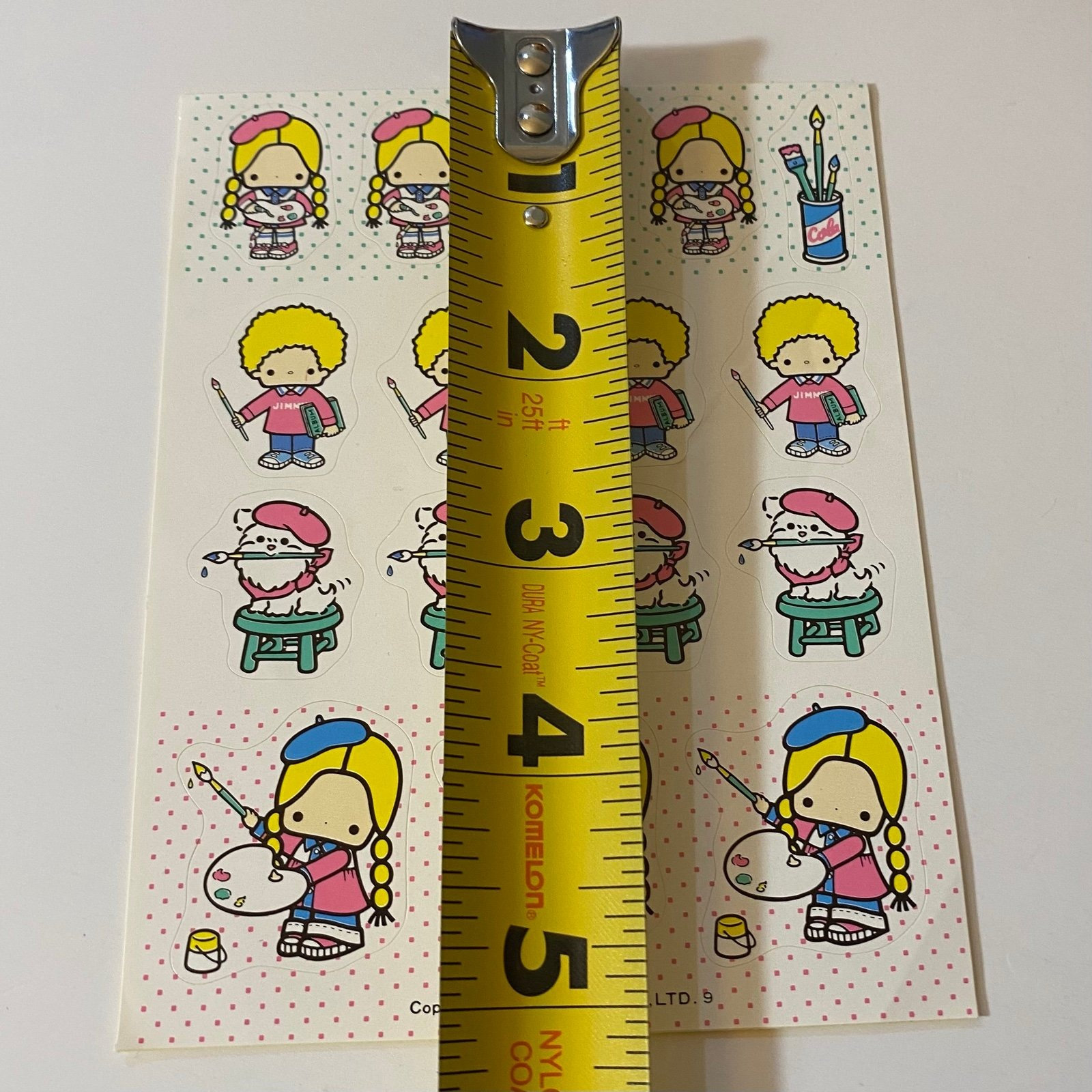 Vintage Sanrio 1976 Patty & Jimmy Stickers - Etsy