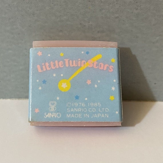 Vintage Sanrio Little Twin Stars 1976 1985 Eraser - Etsy