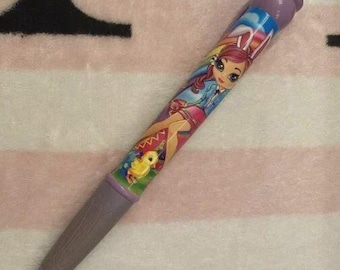 Vintage Lisa Frank Cherri Candy Girl Jumbo Easter Collectible Pen *Not Working