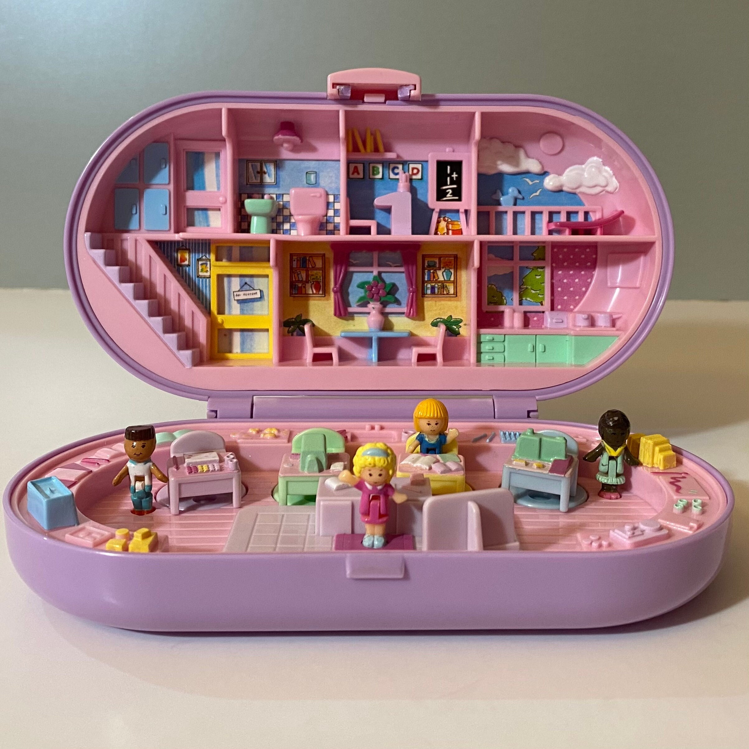 Polly Pocket! Clubhouse da Polly Set de Jogos Polly e Peaches Nova