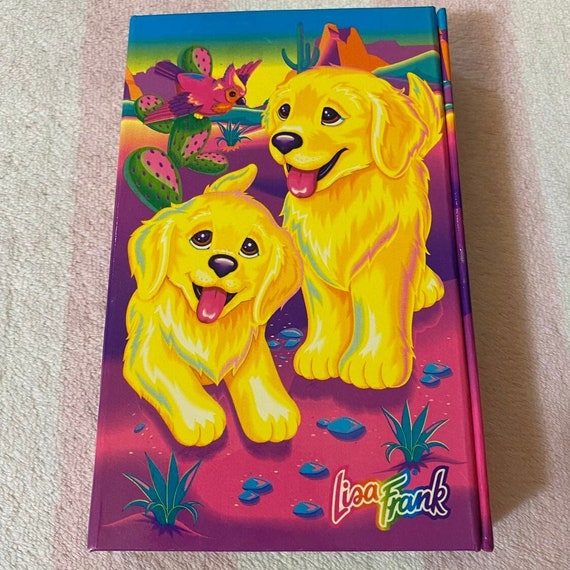 Vintage Lisa Frank TriFold Flips Out Organizer Planner