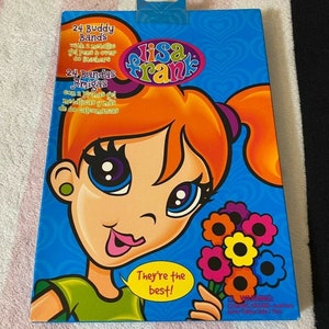 Vintage Lisa Frank Buddy Bands Armbänder & Gel Pens Set