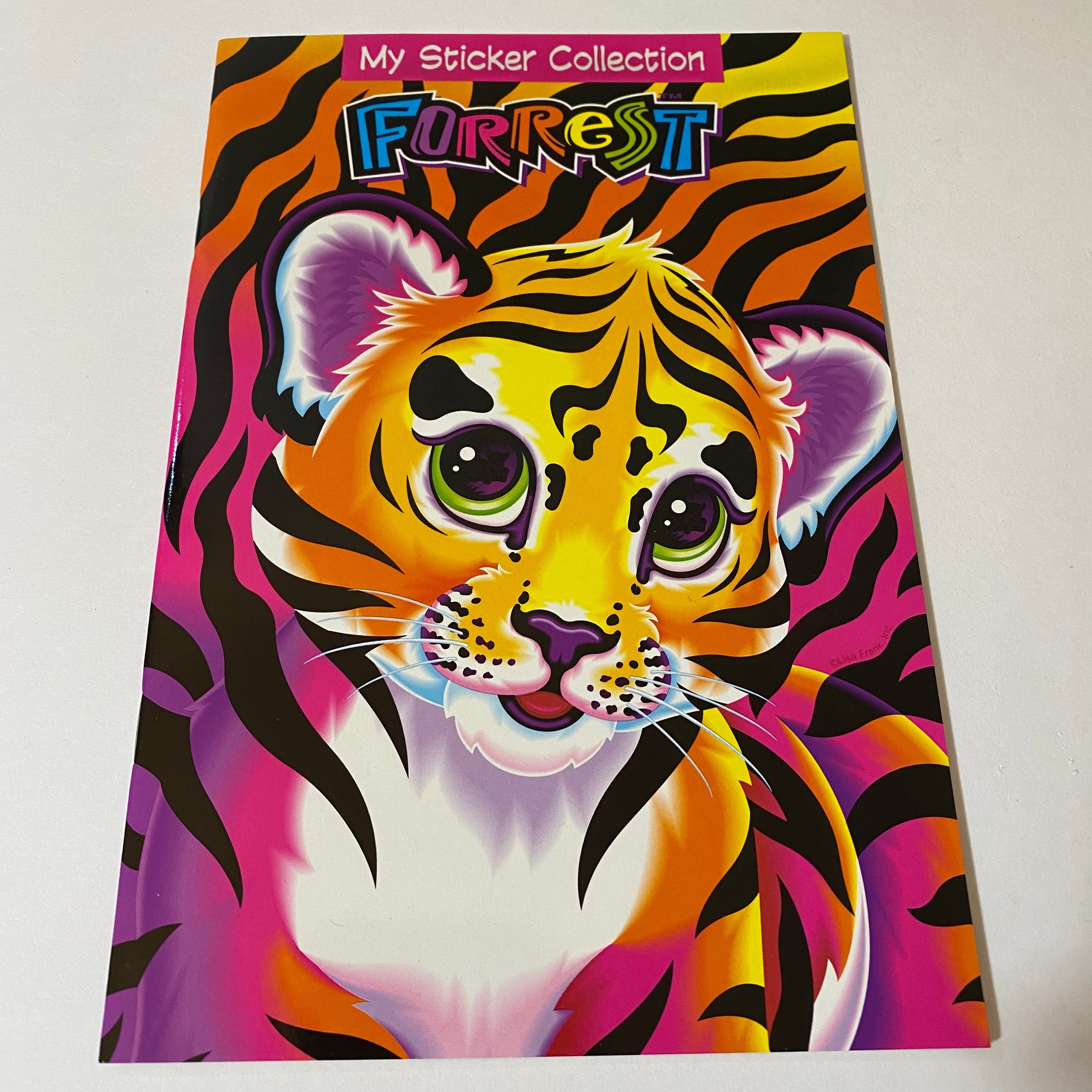 Lisa Frank Composition Reusable Sticker Storage Book, 5 x 7 – Pretty Rude  Embroidery