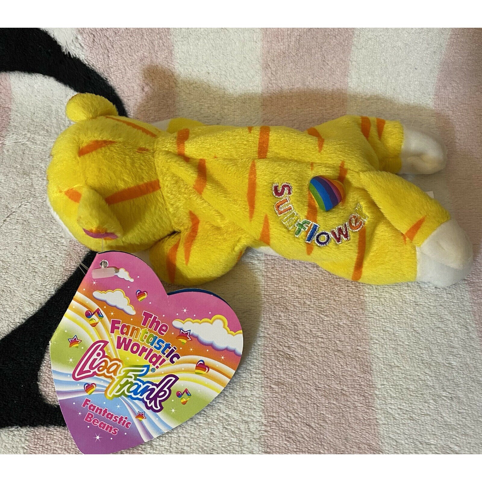 Vintage Lisa Frank Beanie Baby Sunflower Kitten Fantastic Etsy UK
