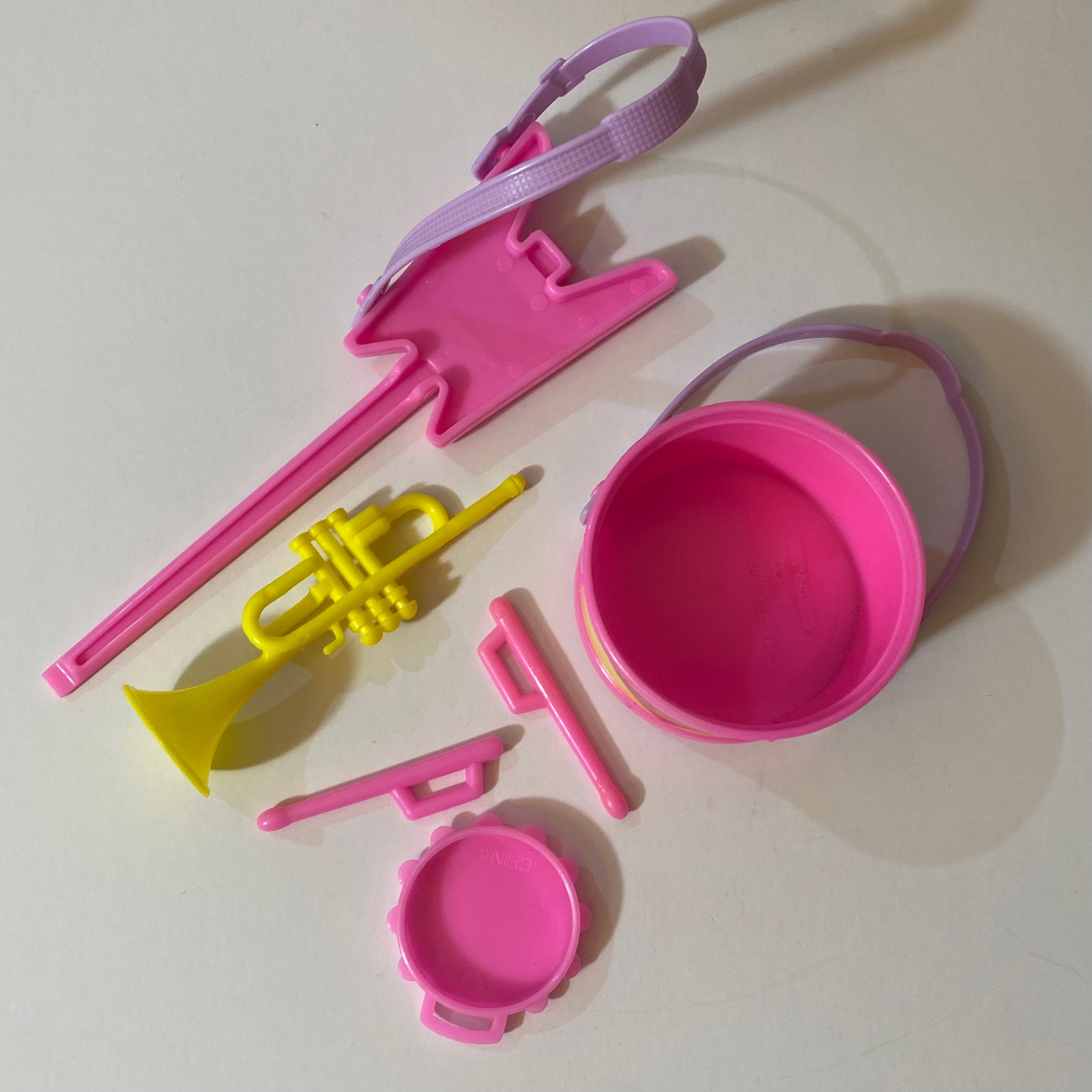 Mattel Vintage Barbie 1992 Musical Instruments Drum Piano Etsy