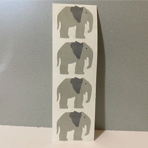 Vintage Mrs. Grossman’s 1980 Elephant Stickers