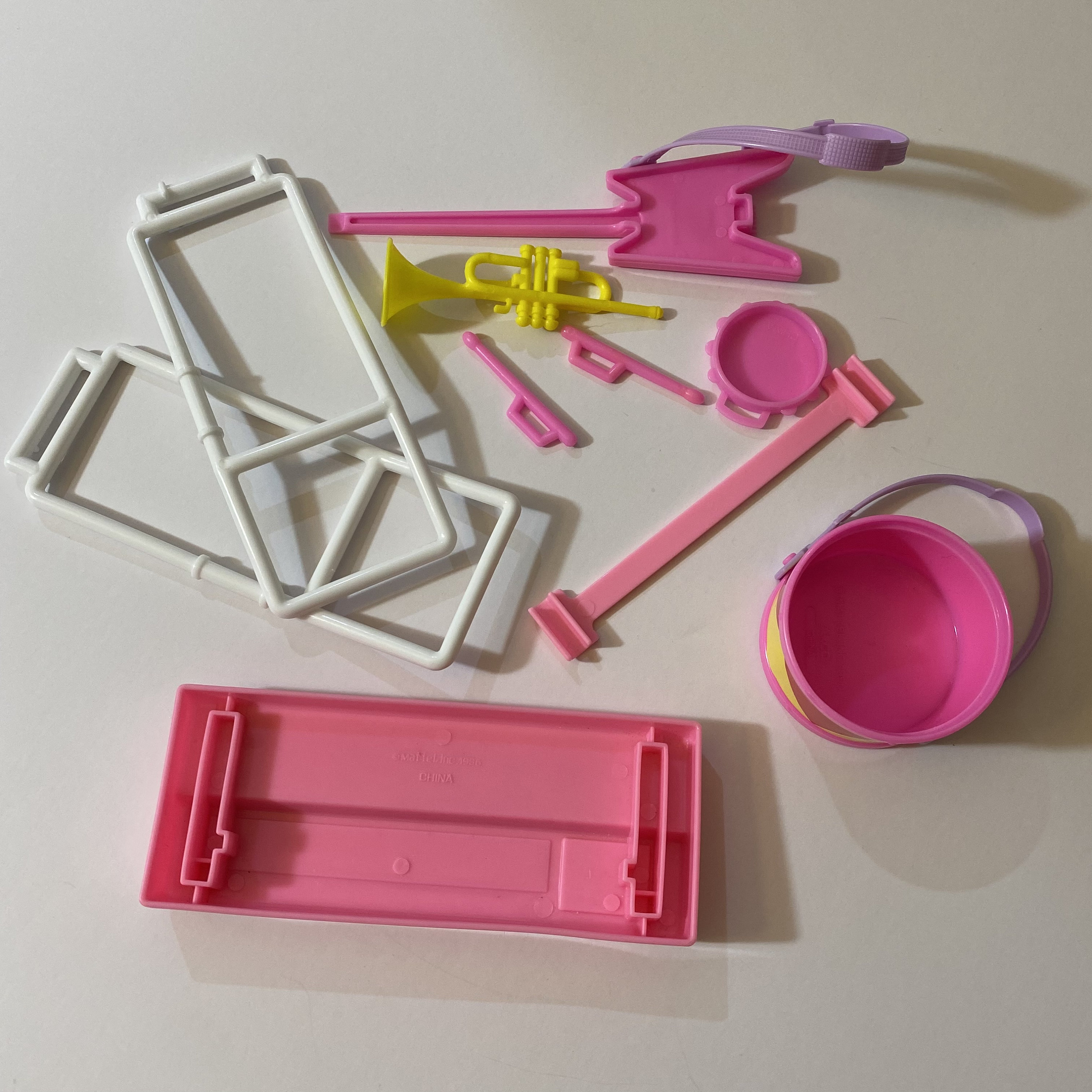 Mattel Vintage Barbie 1992 Musical Instruments Drum Piano Etsy