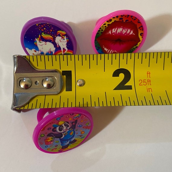 Vintage Lisa Frank Plastic Ring Sets Gem
