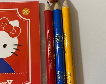 Vintage, Sanrio, Hello Kitty, Stationery, Small Items, Ruler, Notebook, CD  Holder, Mini Tissue, Bag, School, Kids, Children 20-01-126 -  Denmark