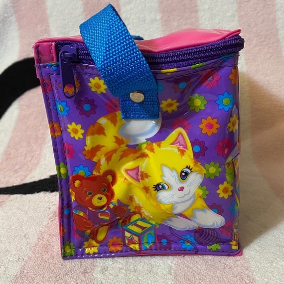 Vintage Lisa Frank Playtime Kittens Lunch Box Bag - image 5