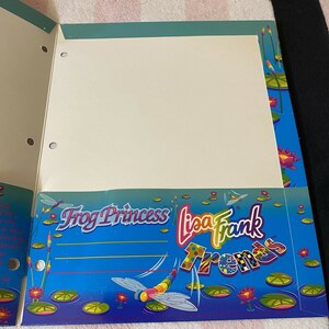 Vintage Lisa Frank Frog Princess Trends Folder - Etsy