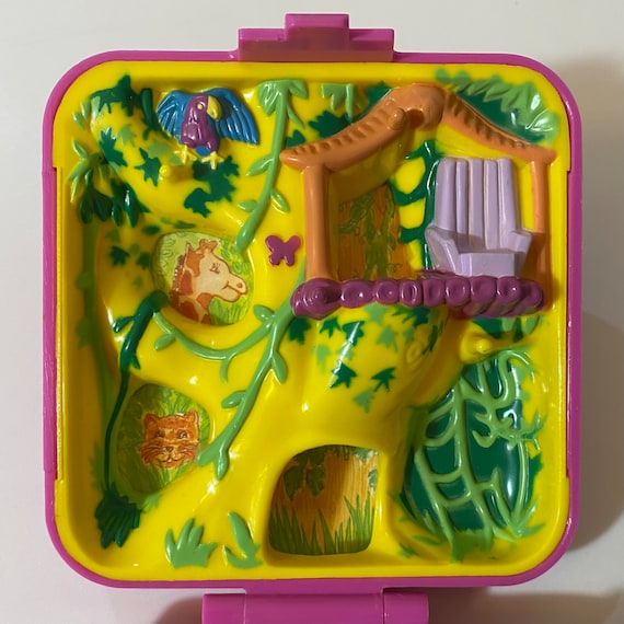 Bluebird Vintage Polly Pocket 1989 Wild Zoo World Playset - Etsy