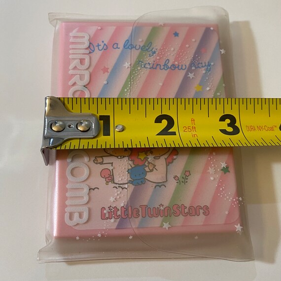 Vintage Sanrio 1981 Little Twin Stars Comb & Mirror Set - Etsy display picture 1