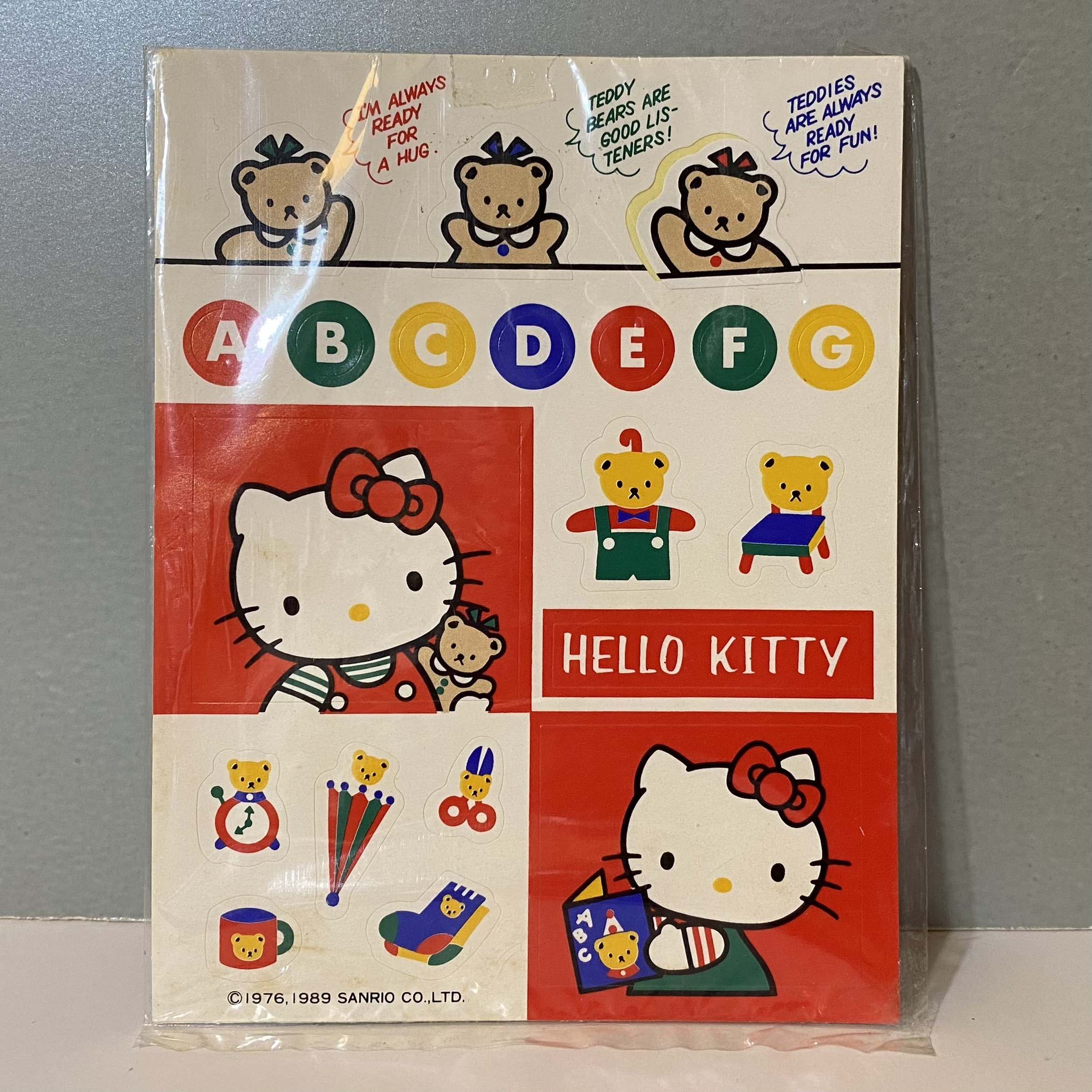 Vintage Sanrio 1976 1989 Hello Kitty Artbloom Stickers - Etsy