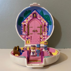 Bluebird Vintage Polly Pocket 1989 Bridesmaid Polly Pearl Variation * NO music