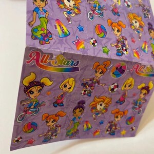 Lisa Frank Zodiac Signs & Girls Sports All-stars Sticker - Etsy