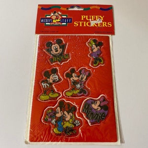 Disney Puffy Stickers-Mickey Mouse - 015586846560