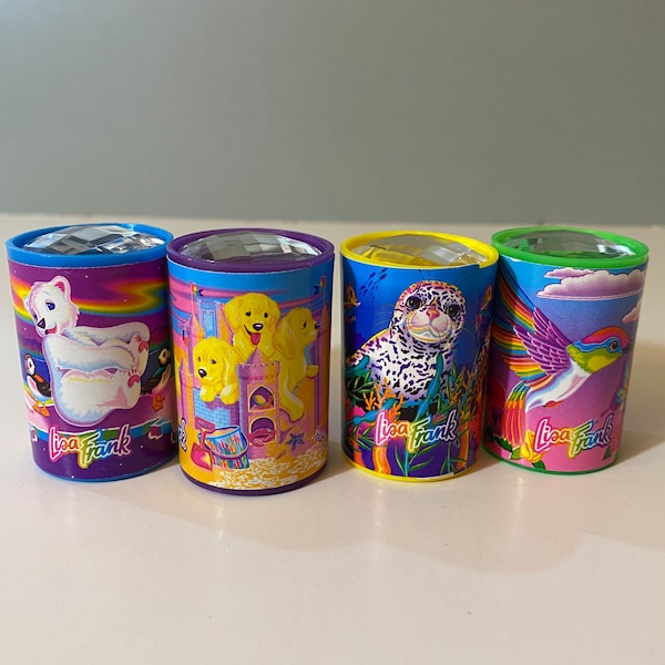 Vintage Lisa Frank Mini Kaleidoscopes Roary Puppies Seal Dashly Party Favors