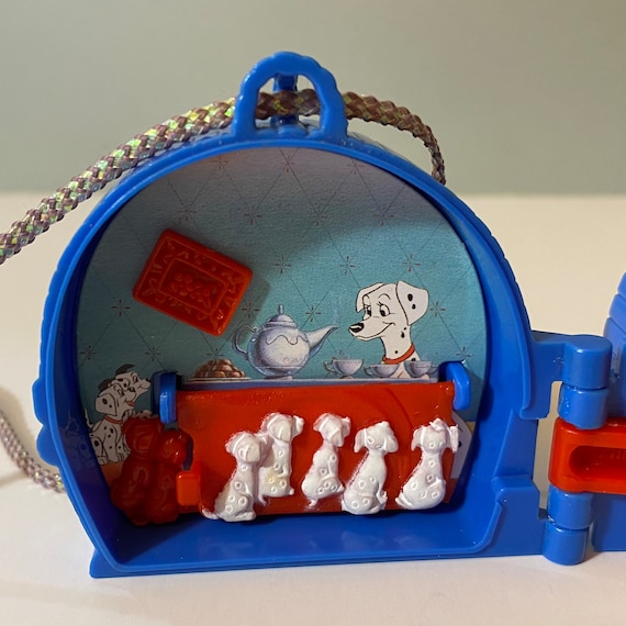 Vintage Disney 101 Dalmatians Once Upon A Time Locket Playset