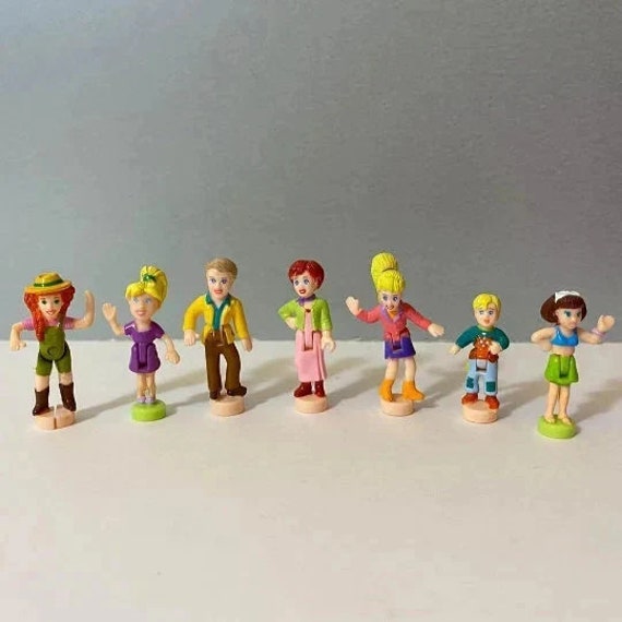 Mattel Polly Pocket Friends Mini Figures Figures With Accessories