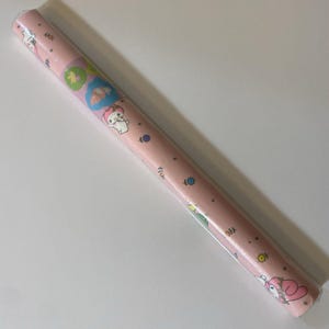Carta da regalo e adesivi natalizi vintage Sanrio 1976 My Melody