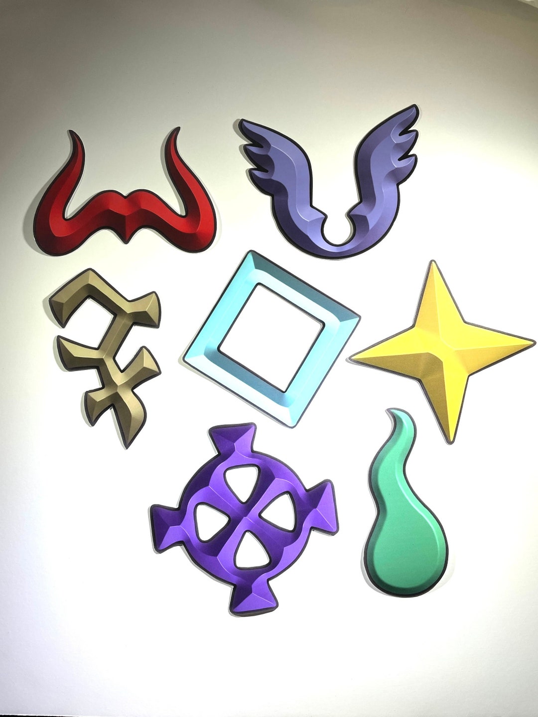 Old School Runescape God Symbols Vinyl Sticker Old School Runescape